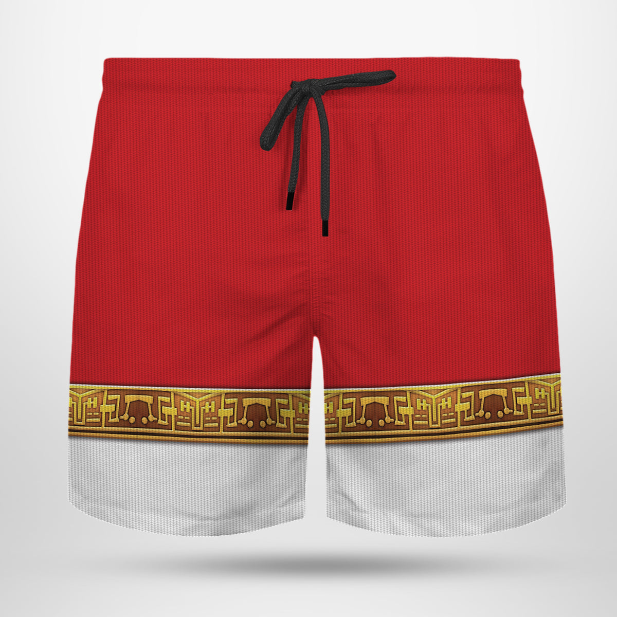 Red Power Rangers Zeo Custom Men Shorts