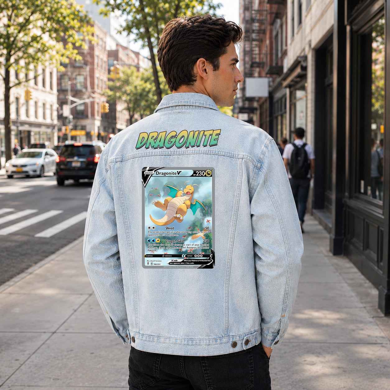 PKM Dragonite Custom Lightweight Denim Jacket