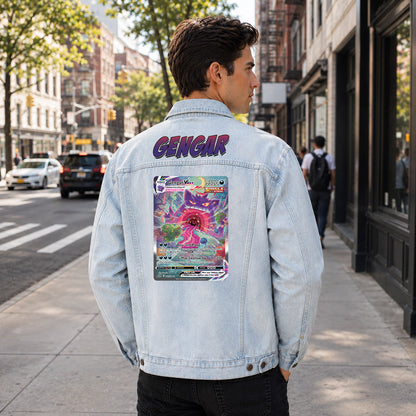 PKM Gengar Custom Lightweight Denim Jacket