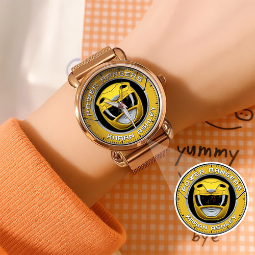 Power Ranger Karan Ashley Stainless Steel Watch