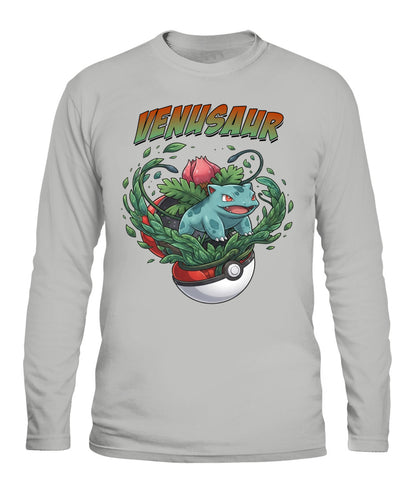 PKM Venusaur Printed Graphic Sweatshirt T-Shirt