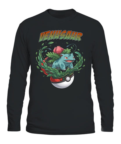 PKM Venusaur Printed Graphic Sweatshirt T-Shirt
