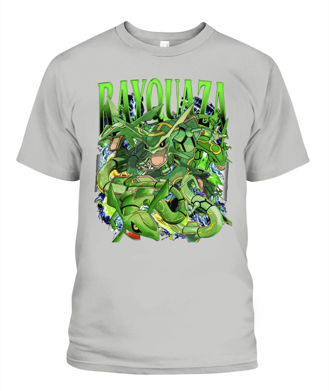 PKM Rayquaza Printed Graphic Sweatshirt T-Shirt