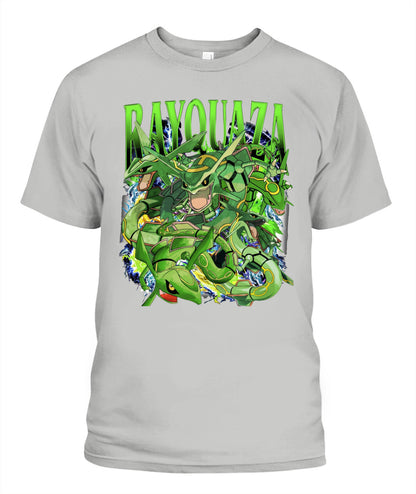 PKM Rayquaza Printed Graphic Sweatshirt T-Shirt