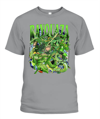 PKM Rayquaza Printed Graphic Sweatshirt T-Shirt