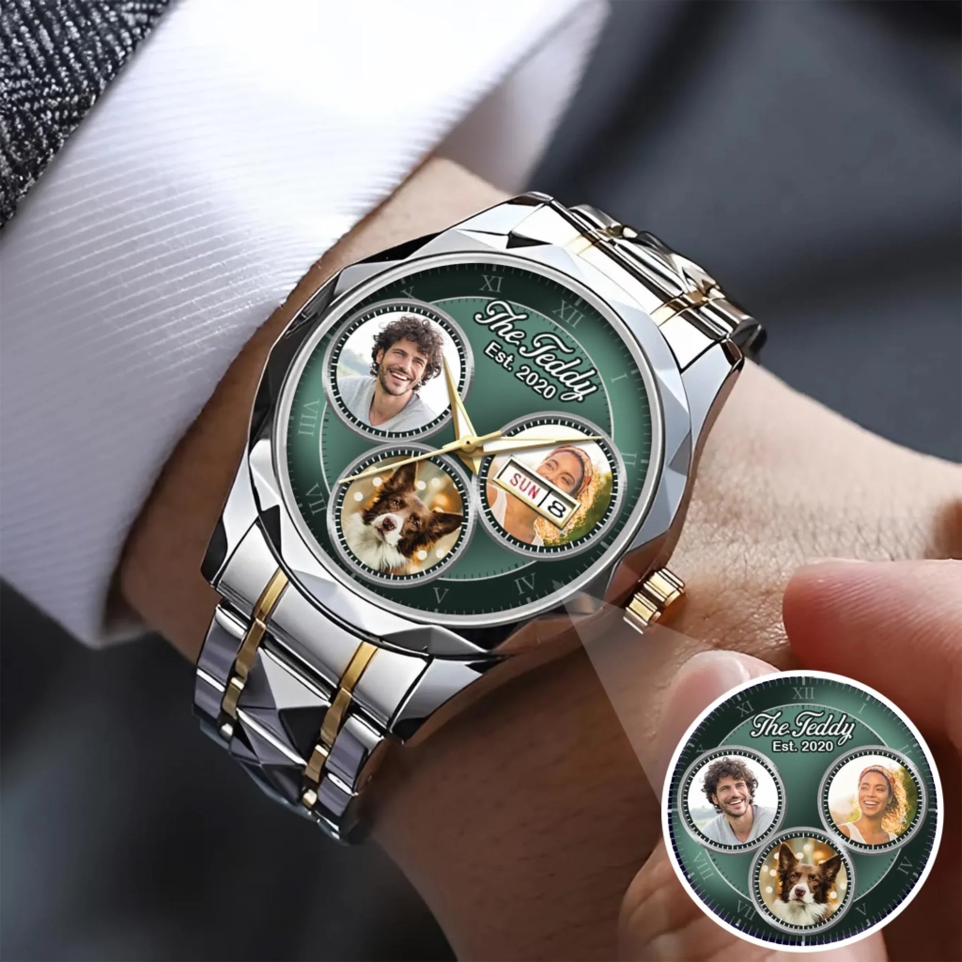 Mockup Alloy Luxury Quartz Watch copy