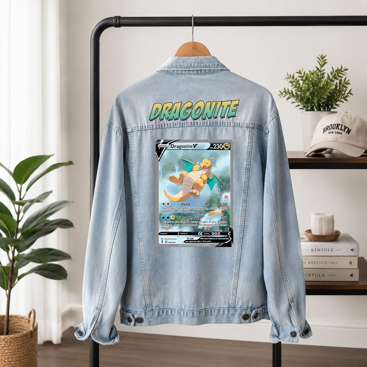 PKM Dragonite Custom Lightweight Denim Jacket