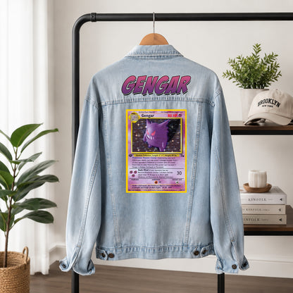 PKM Gengar Custom Lightweight Denim Jacket