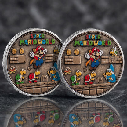 Super Mario World Printed Commemorative Coin