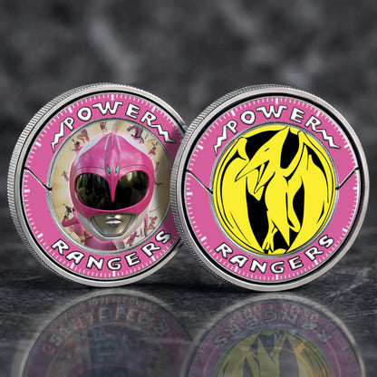 Mighty Morphin Power Rangers Pterodactyl Printed Commemorative Coin