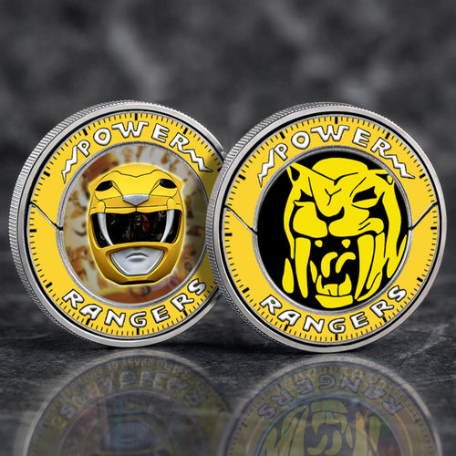 Mighty Morphin Power Rangers Saber-Toothed Printed Commemorative Coin