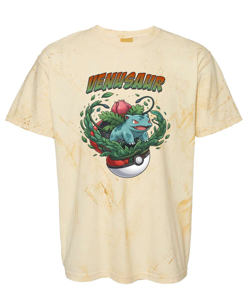 PKM Venusaur Printed Graphic Sweatshirt T-Shirt