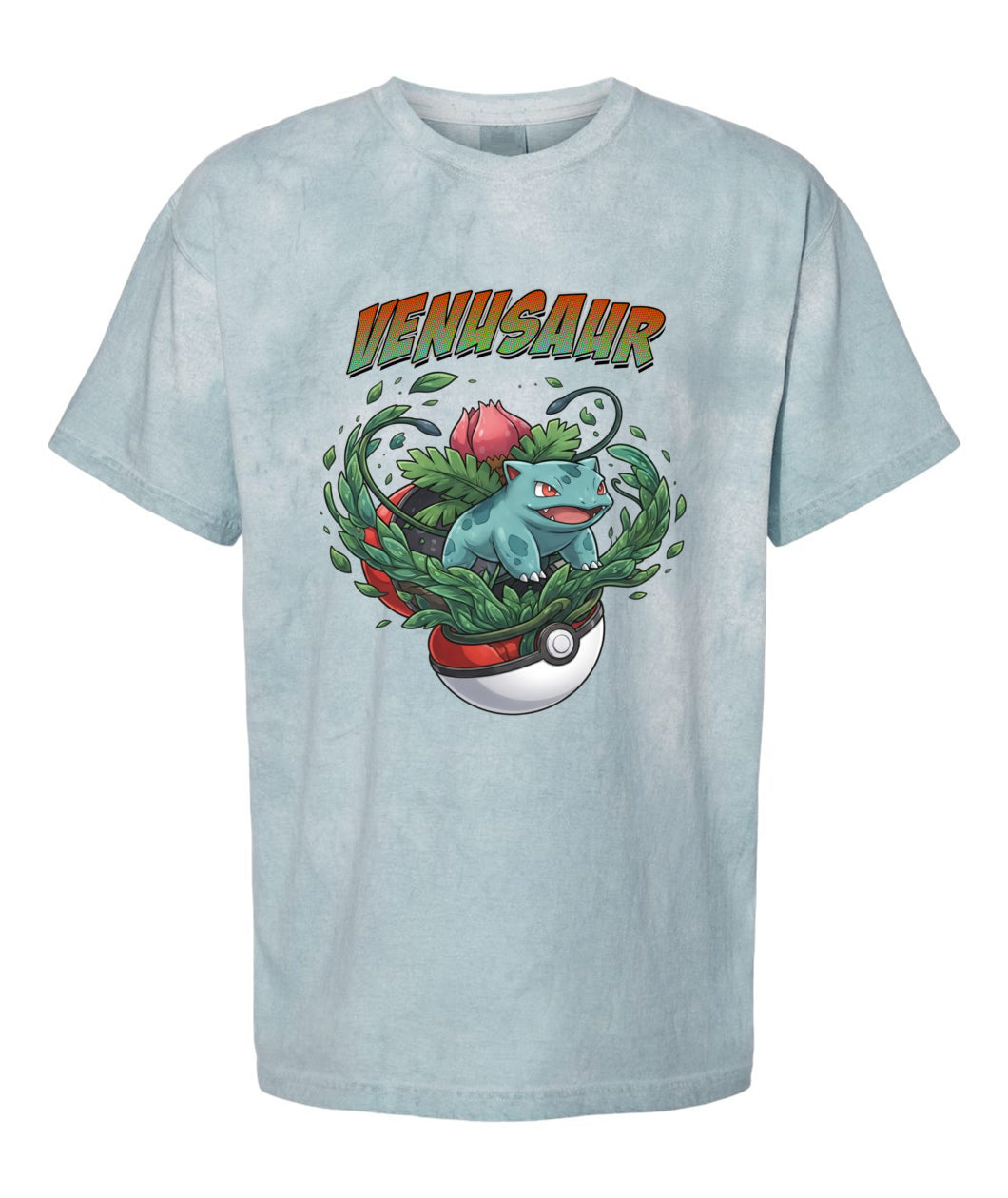 PKM Venusaur Printed Graphic Sweatshirt T-Shirt