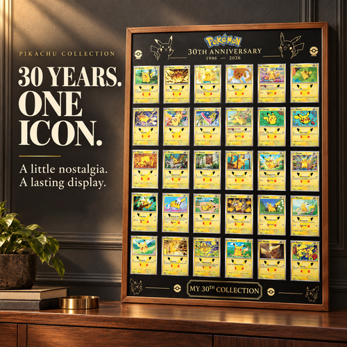 PKM 30th Anniversary Custom Framed Canvas