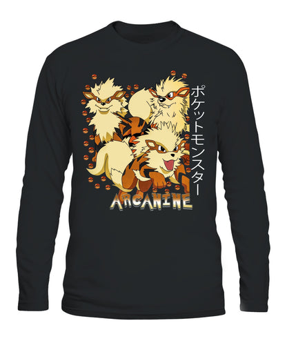 PKM Arcanine Printed Graphic Sweatshirt T-Shirt