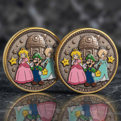 Mario Printed Commemorative Coin