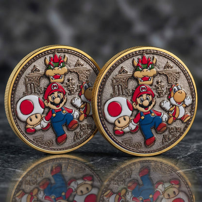 Mario Printed Commemorative Coin