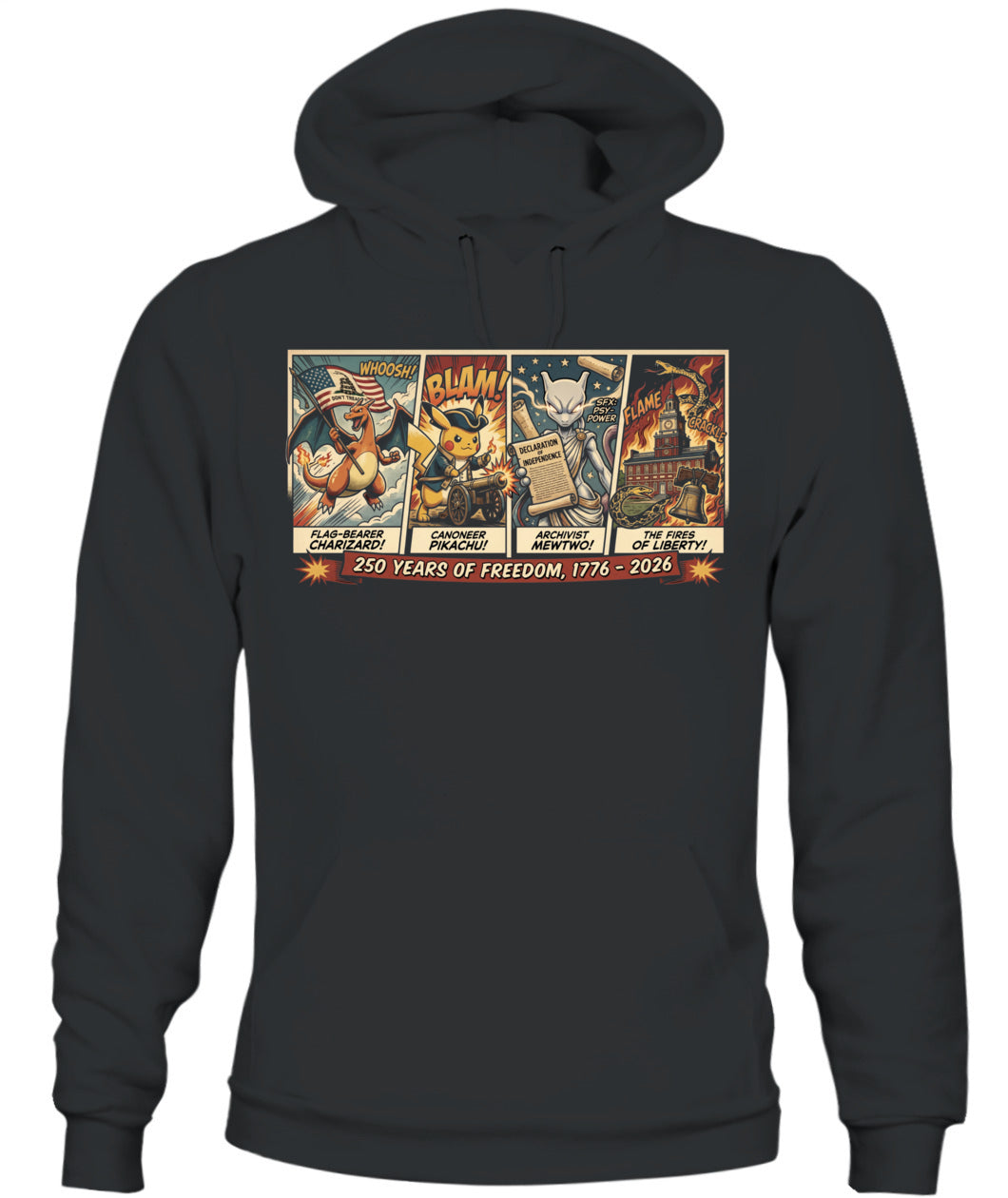 PKM 250 Years Of Freedom 1776 - 2026 Graphic Apparel