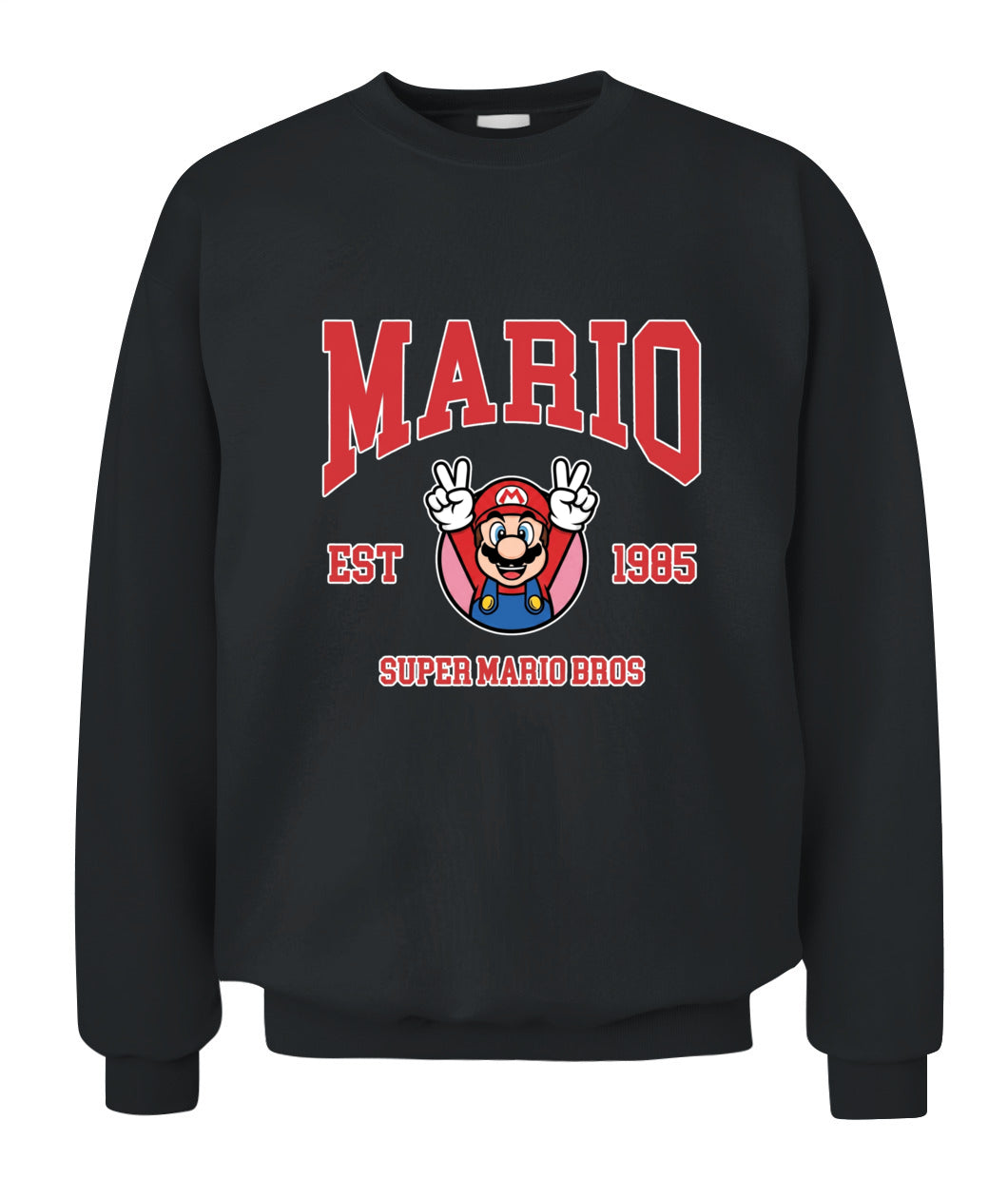 Classic Mario Action 2-Side Printed Graphic Shirt