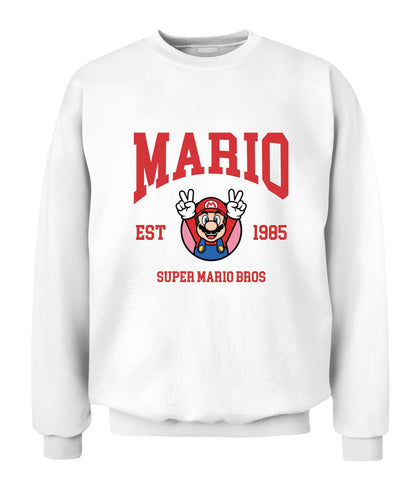 Classic Mario Action 2-Side Printed Graphic Shirt