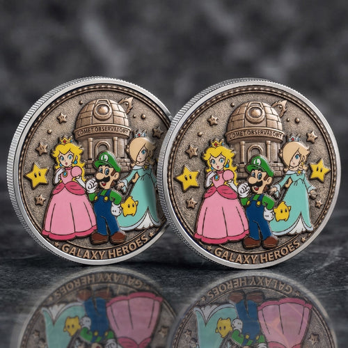 Mario Printed Commemorative Coin