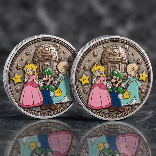 Mario Printed Commemorative Coin