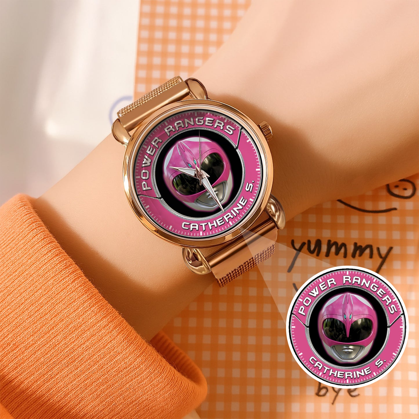 Power Ranger Catherine S Stainless Steel Watch