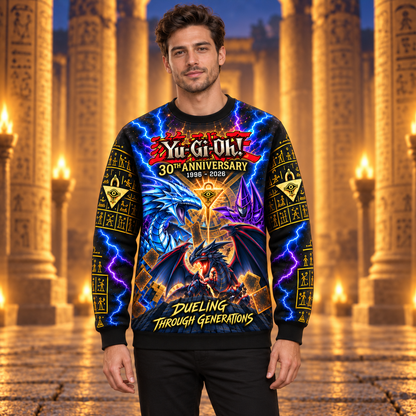 YGO 30th Anniversary AOP T-Shirt Sweatshirt Hoodie