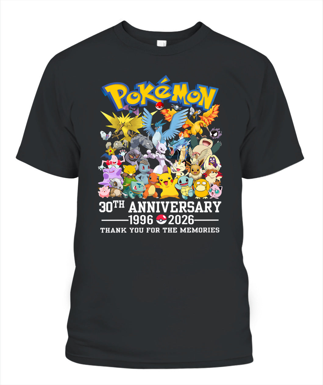 PKM 30th Anniversary Printed Graphic Sweatshirt T-Shirt