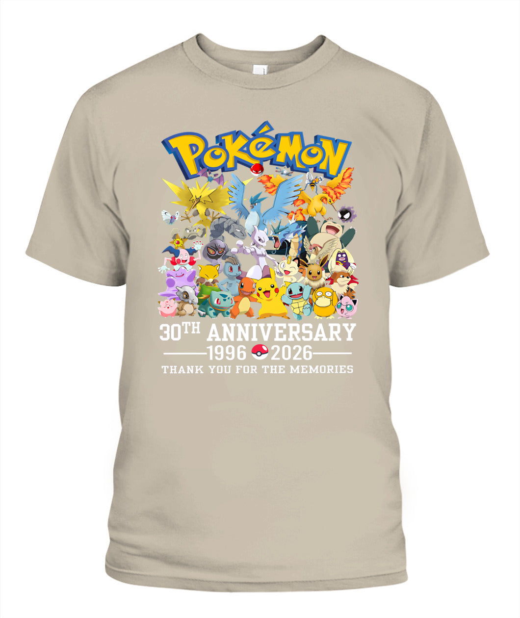 PKM 30th Anniversary Printed Graphic Sweatshirt T-Shirt