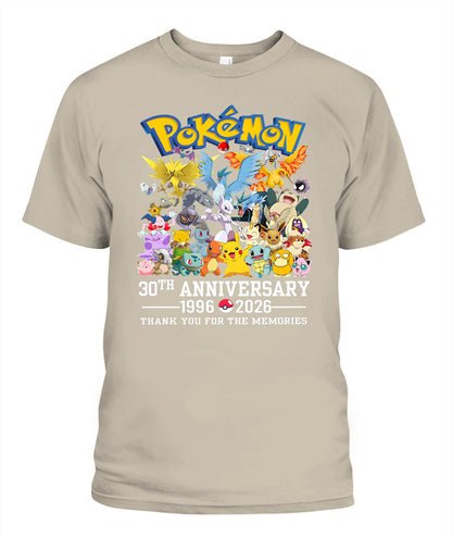 PKM 30th Anniversary Printed Graphic Sweatshirt T-Shirt
