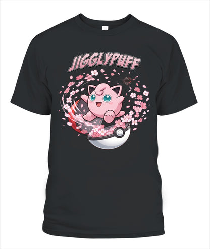 PKM Jigglypuff Printed Graphic Sweatshirt T-Shirt