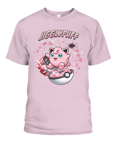 PKM Jigglypuff Printed Graphic Sweatshirt T-Shirt