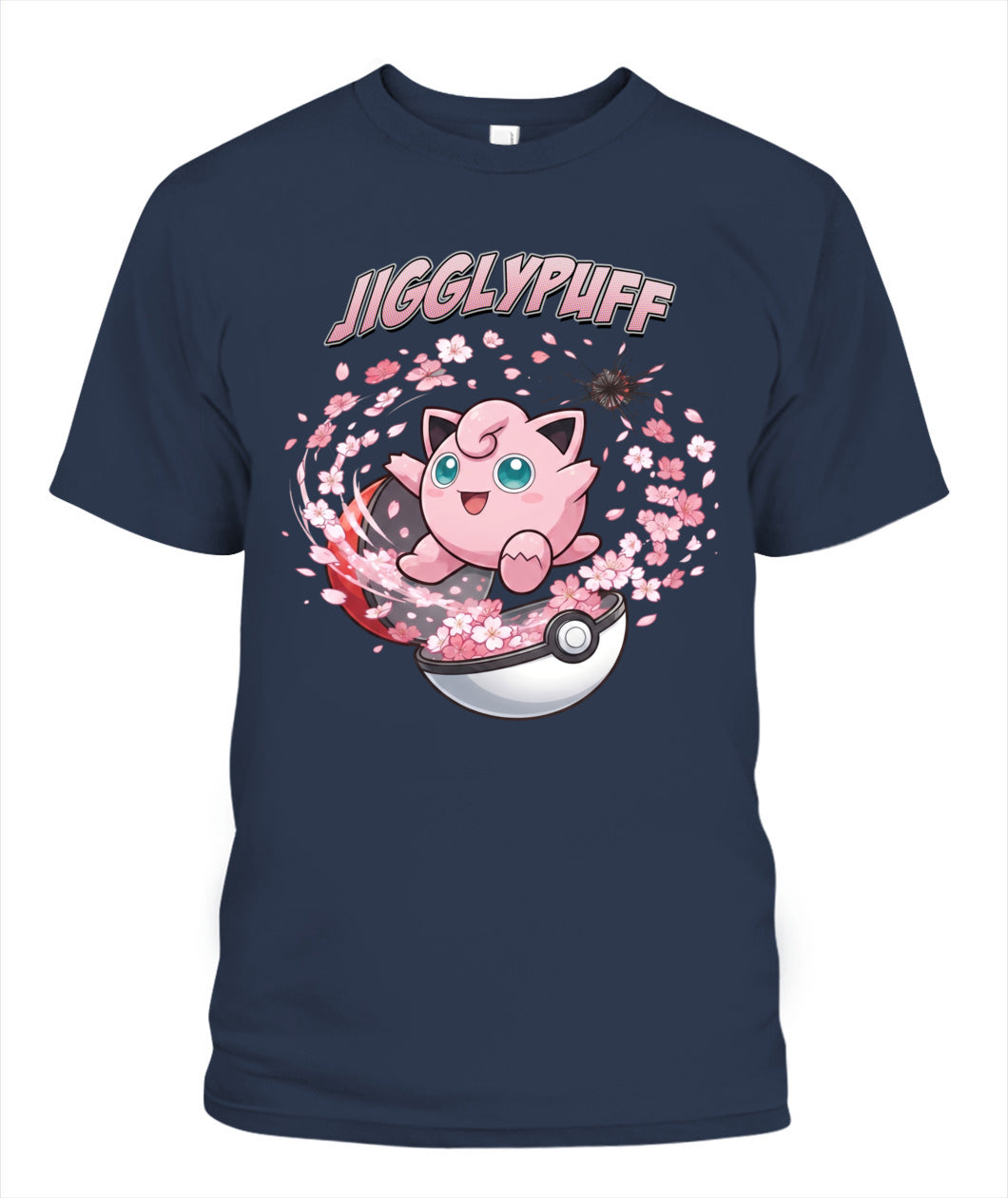 PKM Jigglypuff Printed Graphic Sweatshirt T-Shirt