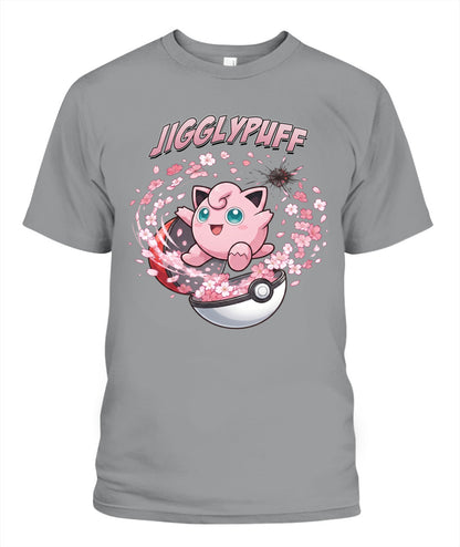 PKM Jigglypuff Printed Graphic Sweatshirt T-Shirt