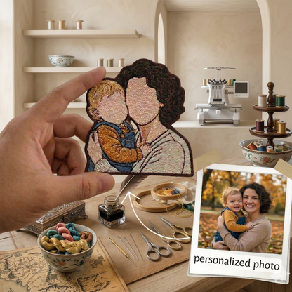 Embroidered Custom Photo Embroidery Iron Patch