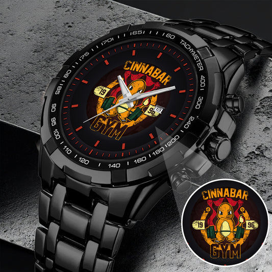 PKM Charmander Cinnabar Gym Limited Edition Watch
