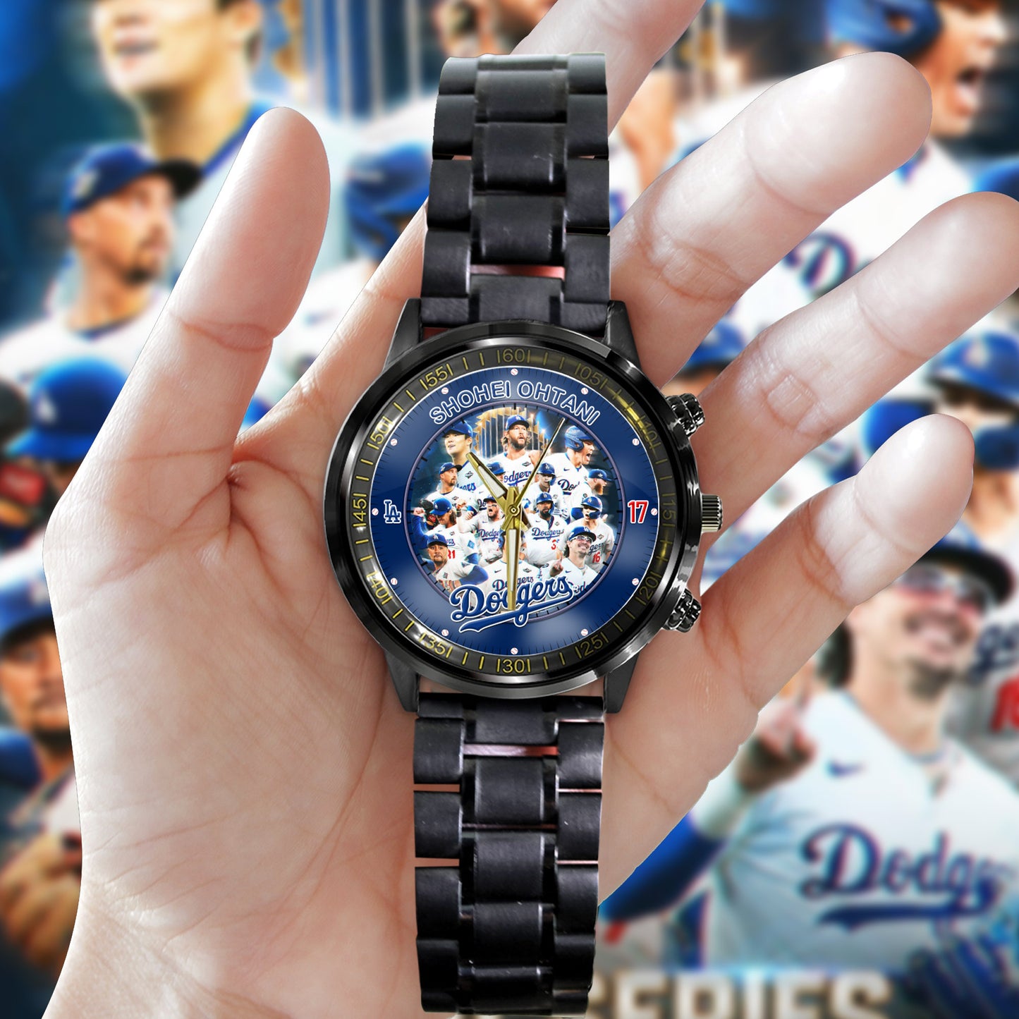 Personalized LA Dodgers 2025 Worlds Series Champion Watch