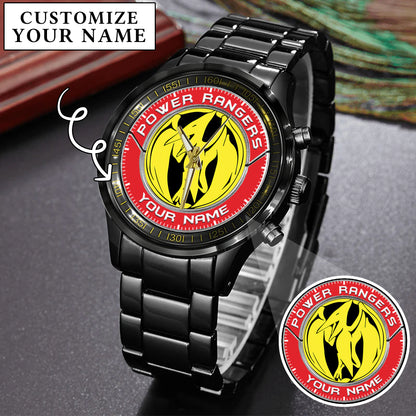 Mighty Morphin Power Rangers Pterodactyl Custom Name Watch