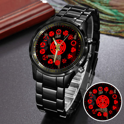Anime Uchiha Clan Mangekyou Sharingan Art Watch