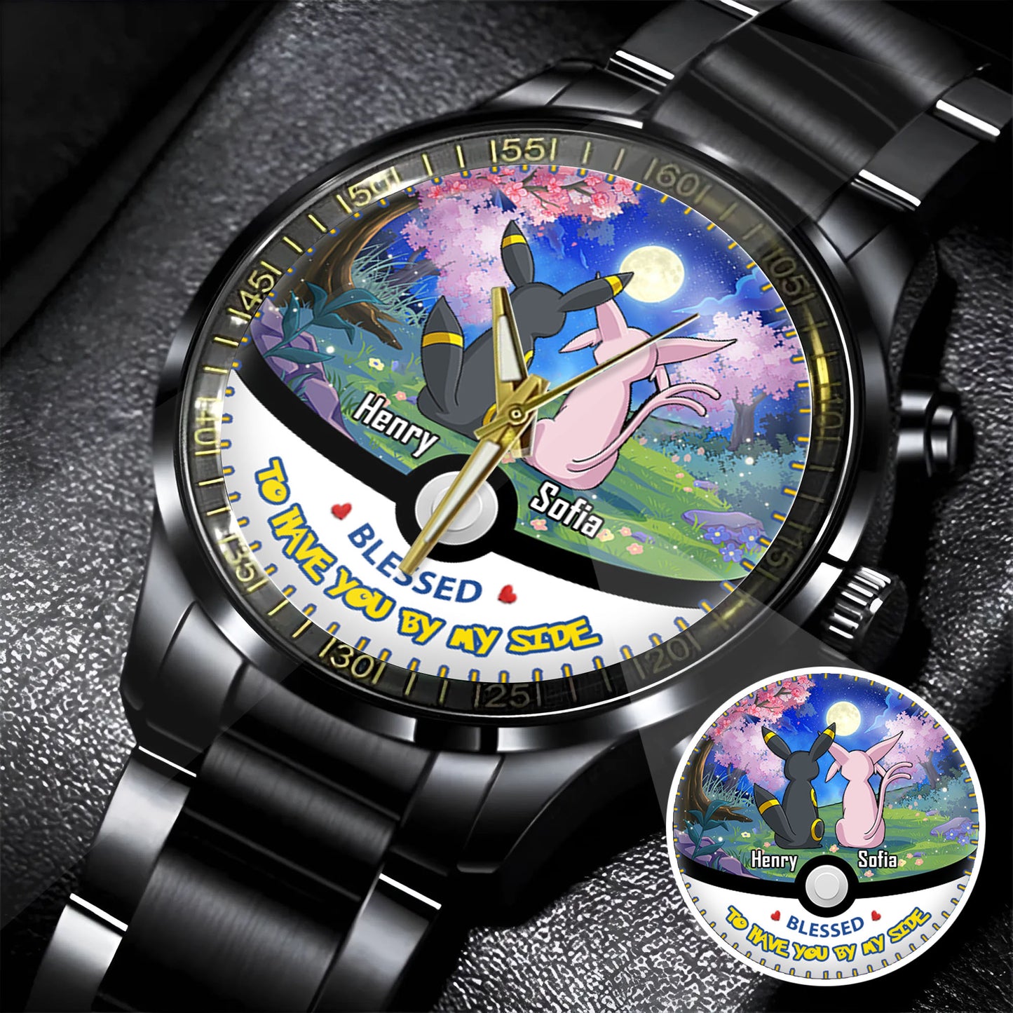 Customized PKM I Choose You Watch