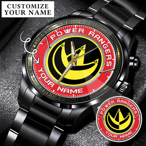 Mighty Morphin Power Rangers Dragon Zord Custom Name Watch