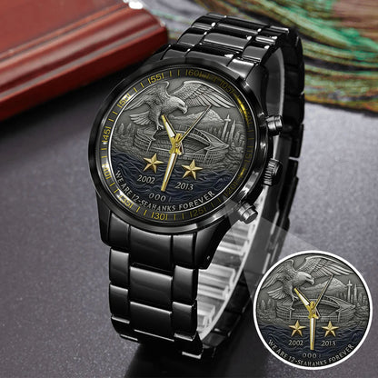 Seattle Seahawks 50th Anniversary 2026 Stainless Steel Watch