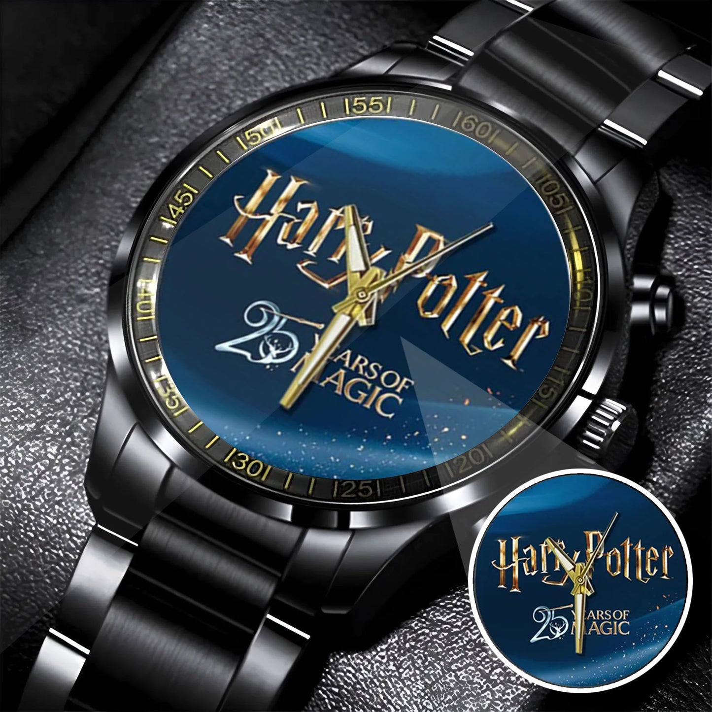 Harry Potter 25th Anniversary Stainless Steel Watch
