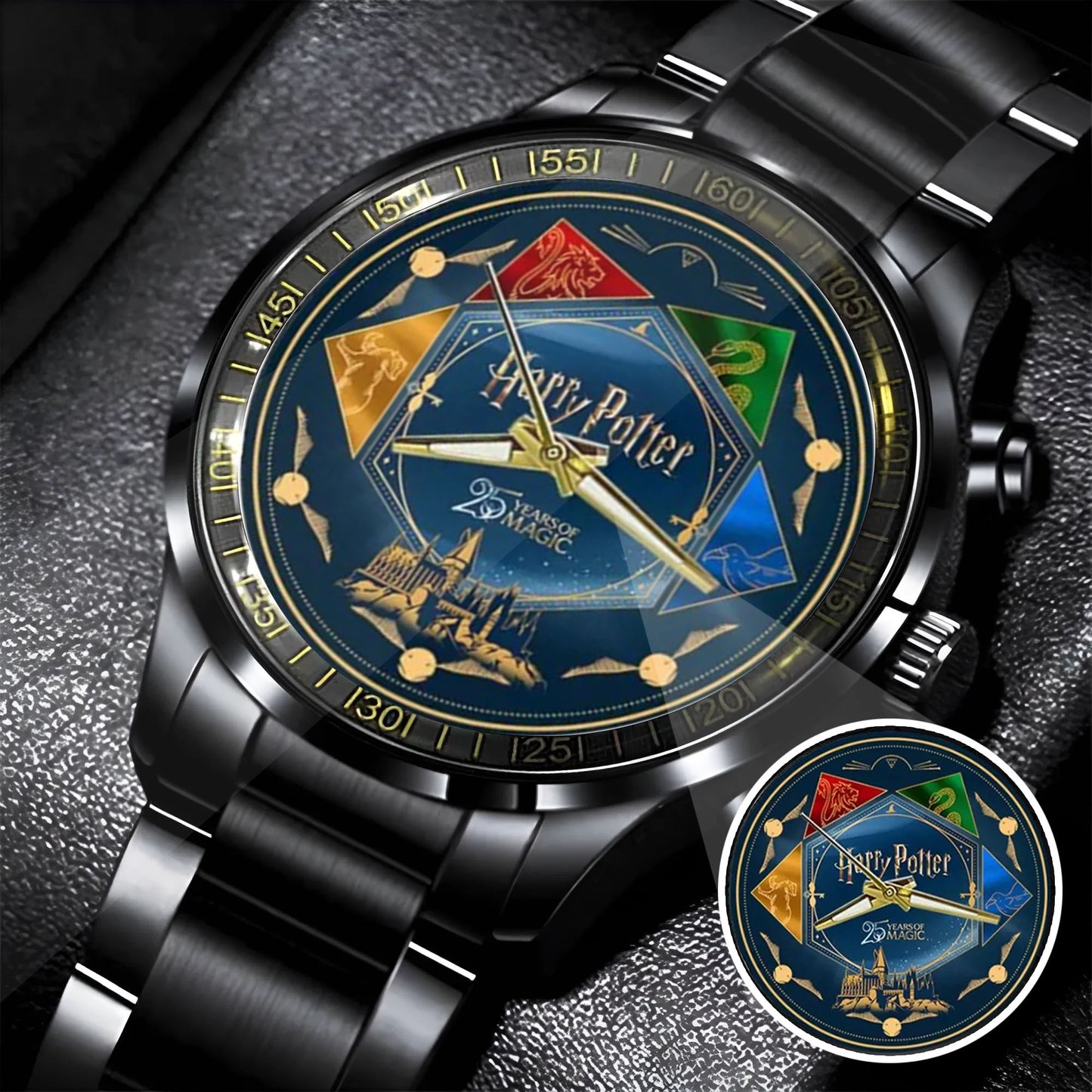 Harry Potter 25th Anniversary Steel Watch