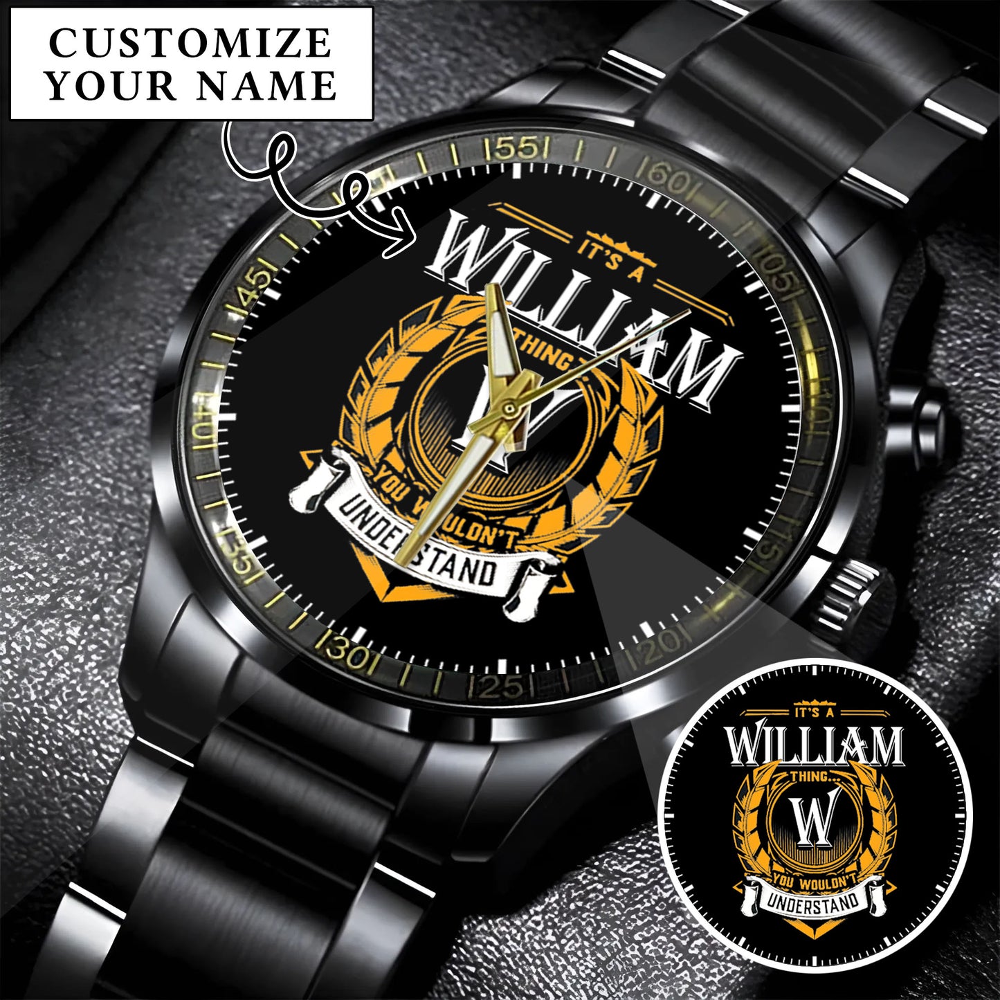 Personalized It's A Thing You Wouldn't Understand Custom Name Watch