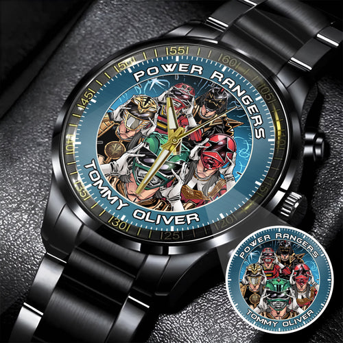 Legendary Tommy Oliver Rangers Art JDF Merories Custom Watch