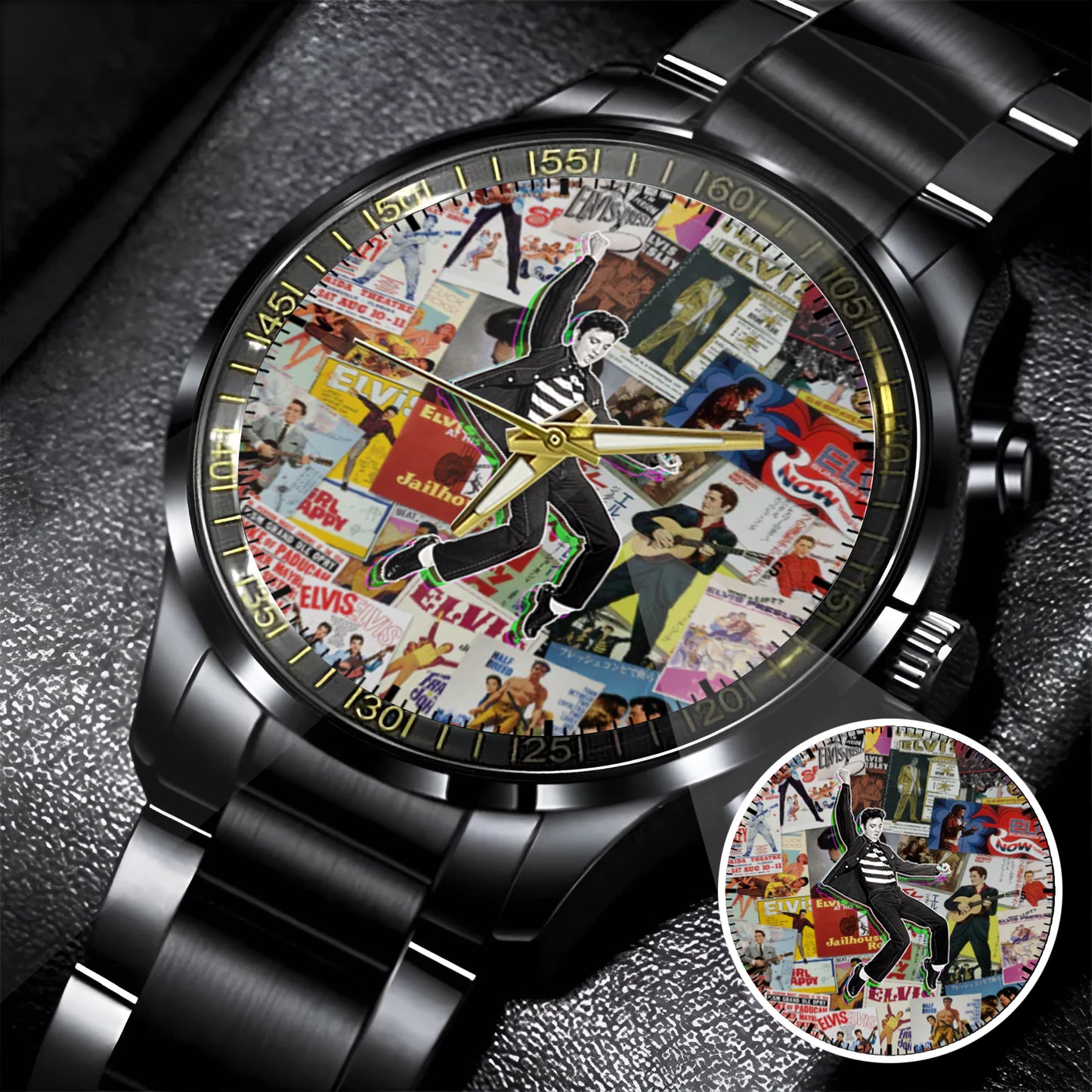 EP Inspired Watch – Vintage Rock & Roll Timepiece for Fans