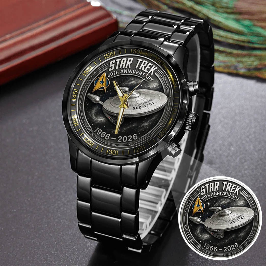 Star Trek 60th Anniversary Stainless Steel Watch