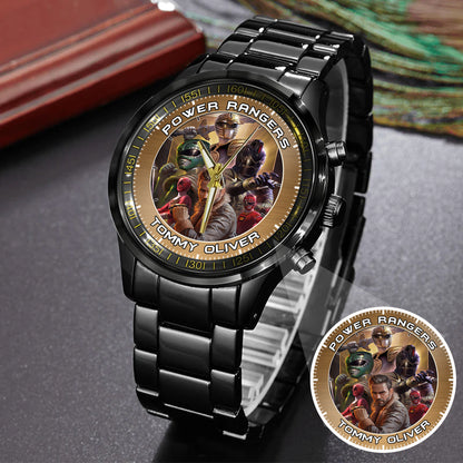 Legendary Tommy Oliver Rangers Art JDF Merories Custom Watch